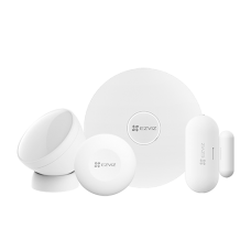 Kit sistem de alarma Smart Home EZVIZ, comunicare Wireless ZigBee