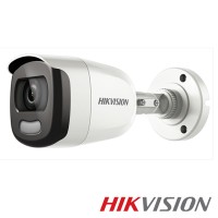 ColorVU - Camera AnalogHD 5MP, lentila 2.8mm, lumina alba 20 m - HIKVISION    DS-2CE10HFT-F28