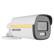 ColorVu, Dual Light - Camera analog 2MP, lentila 2.8mm, IR 40m, WL 40m, TVI/AHD/CVI/CVBS, Mic. - HIKVISION ColorVu, Dual Light - Camera analog 2MP, lentila 2.8mm, IR 40m, WL 40m, TVI/AHD/CVI/CVBS, Mic. - HIKVISION