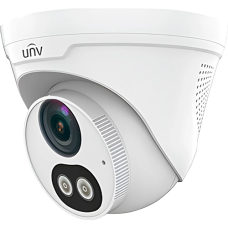 Camera IP 2MP, Lumina alba si Smart IR 30M, lentila 2.8mm, Microfon si Speaker integrat - UNV - IPC3612LE-ADF28KC-WL