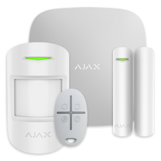 Kit alarma StarterKit Plus, wireless, LAN + 2G/3G + Wi-Fi, alb - AJAX - StarterKitPlus(W)-20290
