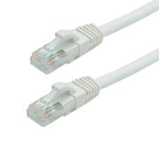 Patch cord Gigabit UTP cat6, LSZH, 0.15m, alb - ASYTECH Networking