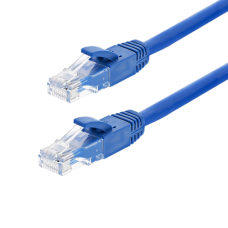 Patch cord Gigabit UTP cat6, LSZH, 0.50m, albastru - ASYTECH Networking TSY-PC-UTP6-050M-B