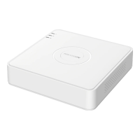 AcuSense - DVR 4 ch., 8MP, audio over coaxial - HIKVISION