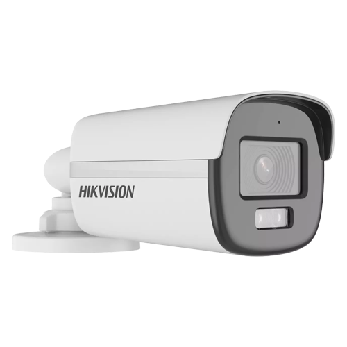 ColorVu, Dual Light - Camera analog 2MP, lentila 2.8mm, IR 40m, WL 40m, TVI/AHD/CVI/CVBS, Mic., IP67 - HIKVISION
