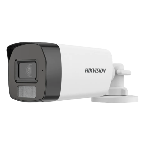 Dual Light - Camera Analog 3k, Lentila 3.6mm, Ir 40m, Wl 40m, Tvi/ahd/cvi/cvbs, Mic. - Hikvision - Ds-2ce17k0t-lfs-3.6mm