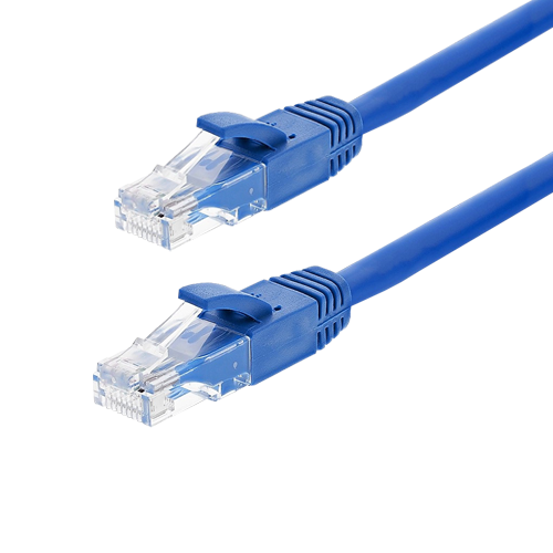 Patch cord Gigabit UTP cat6, LSZH, 1.0m, albastru - ASYTECH Networking TSY-PC-UTP6-1M-B