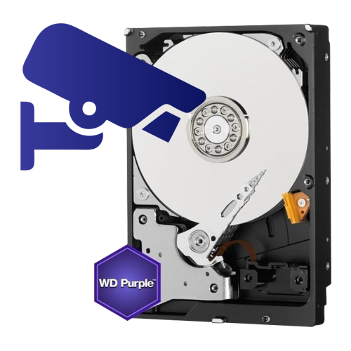 Hard Disk 1tb - Western Digital Purple - Wd10purx